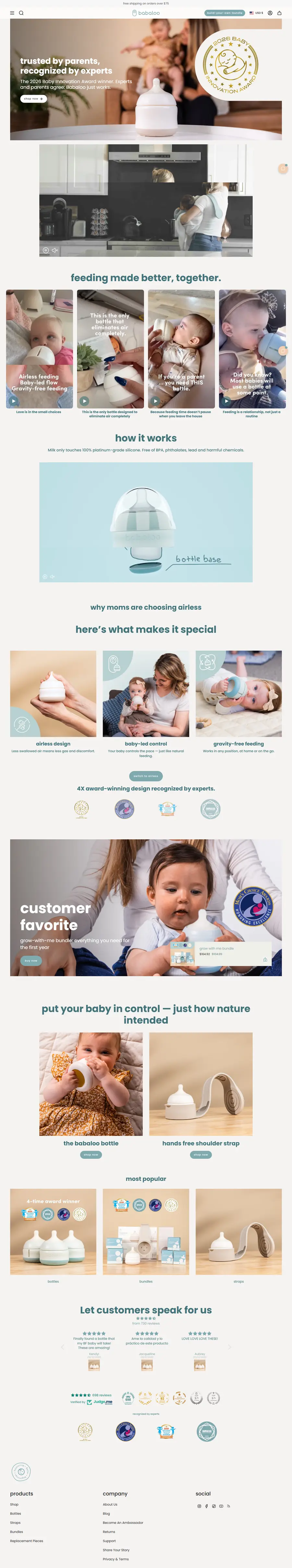 Babaloo (Google Merchant Center Feed) homepage